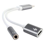 Переходник-адаптер Type-C-Jack3.5 AUX- Type-C