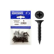 Саморез по металлу оксид. 3,5х19, 50 шт. НАКРЕПКО 100801