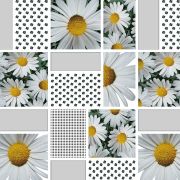 Клеенка ПВХ нетканая основа 1,37м матовая повышенной плотности рис D81266-1 Grace