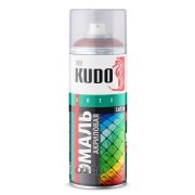 Эмаль универсальная акриловая KUDO SATIN RAL Бордо RAL 3005