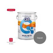 Эмаль ПФ-115 серая 0.4 кг Formula Q8