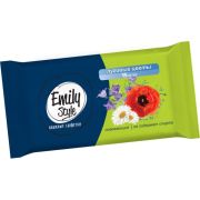 Влажные салфетки универсальные 15шт Луговые цветы Emily Style