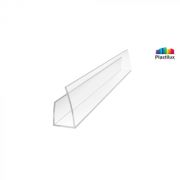 Профиль торцовый ROYALPLAST HP 4х2100 мм Прозрачный