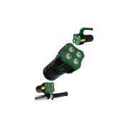 Фонарь прожектор Космос 902Lit 4WSMDLED+3WCOBLED от аккум IP54 4 режима т.сер/зел