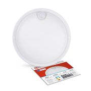 Светильник светодиодный герметичный СПП ИД-2065-КРУГ 20Вт 6500К 1800лм IP65 155мм с инфракрасным дат