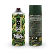 Эмаль камуфляж хаки матовый, аэрозоль, 520мл DECORIX, 0144-93