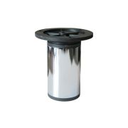 Опора мебельная круглая d50х100-120 мм, хром STARFIX (SMF-5981