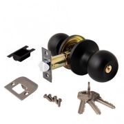 Защелка Vanger 6072-01-BLM кл/фик матов. черный
