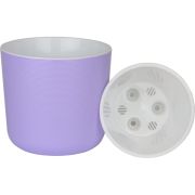 Горшок для цветов ЛИОН 4,2л Лаванда-Белый