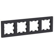 AtlasDesign Рамка 4 мест. карбон SE ATN001004