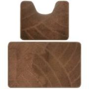 КОВРИК Д/ВАННОЙ 2ШТ 50*80 КОРИЧНЕВЫЙ BANYOLIN 620