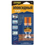 Клей Секунда эпоксидный «3 минуты» (смола+ отвердитель) в шприце 6 мл 403-115