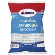 Шпатлевка акриловая влагостойкая интерьер Д-003 4 кг.