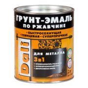Грунт-Эмаль по ржавч.коричневый.RAL8017 0,75л/6 «DALI»