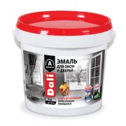 Эмаль акрил для окон и дверей DALI База А 1кг