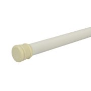 Карниз для ванной 110-200см AL бежевый д.22/25мм ELITE MELODIA Mcr-00013BL