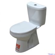 Унитаз-компакт «АНИМО» Сантек верт.выпуск в ПОЛ, сиденье (1.WH30.2.133)