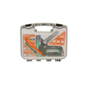 Степлер, 140 тип, скоба 4-14мм, скоба S(10-12мм), гвозди J(10-14мм), Sturm!