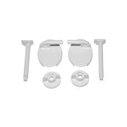 КРЕПЕЖ СИДЕНЬЯ Д/УНИТАЗА ПРЕМИУМ ТИП 1/СТАНДАРТ Н БЕЛЫЙ Р