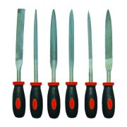 Набор надфилей 6 шт.150 мм обрезт. рукоятка Профи Бибер 85311