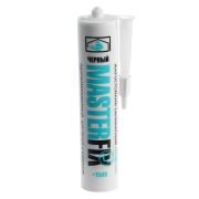 Герметик силик.MASTERFIX +1500 д/печей черный.