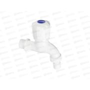 Кран водоразборный 1/2 со штуцером белый 554-139