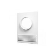 Пластина настенная с фланцем и решеткой d=150мм в упак. (354)