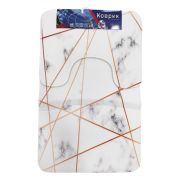 Коврик для ванной 50*80/50*40см мрамор белый BZY0929-5 Baizheng