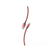 Кабель для зарядки и передачи данных S14 Type C красный/черн., 3 А, 1 м, Smartbuy