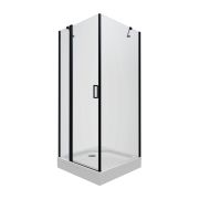 Душевое Ограждение Йота-Блэк 90*90