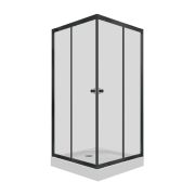 Душевое Ограждение Вента-Блэк 100*100