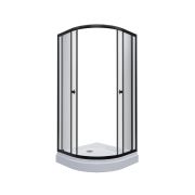 Душевое Ограждение Альфа-Блэк 100*100