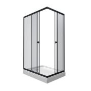 Душевое Ограждение Вента-Блэк 100*80