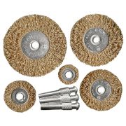 Набор щеток для дрели, 5 шт. 25-38-50-63-75 мм 74494 Matrix