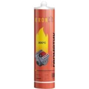 Герметик силикон.высокотемпер.Kronbuild +300С 300мл