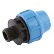 Муфта ДЖИЛЕКС ПНД переходная с наружной резьбой 40х1quot;