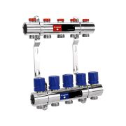 Группа коллекторная VARMEGA для отопления ВР 1quot; 11 х 3/4quot; EK латунь VM15811