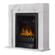 Портал Firelight Simple Classic белый мрамор