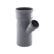 Тройник сер 110/50х45 ВК, РТП (45)