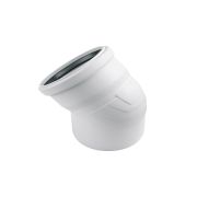 Отвод диаметром 40/45гр REHAU RAUPIANO PLUS