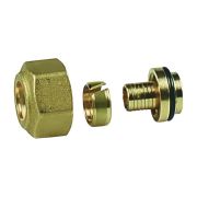 Переходник резьбовой Giacomini для трубы 18x3/4quot;, GZ179Y045