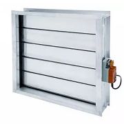 Клапан воздушный с подставкой под электропривод SHUFT GRUNER DCGAr 250+341-230D-03