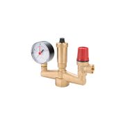 Группа безопасности котла MVI 1quot; с манометром, предохр. клапаном и автоматическим воздухоотводом