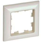 BRITE Рамка 1-м РУ-1-Бр беж./жемчуж. BR-M12-12-1-K10