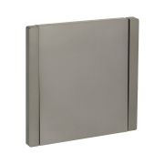 FORTE&PIANO Выключатель 1-клавишный 10А FP501 сталь IEK