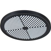 Лейка верхнего душа MELODIA d245мм, черная MKP27006Сbk