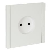 FORTE&PIANO Розетка без ЗК FP218 10А белый IEK