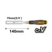 Стамеска 19x140 мм INGCO HWC0819 INDUSTRIAL