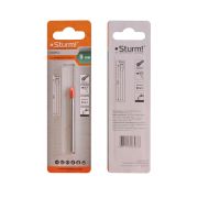 Сверло по стеклу и кафелю, 5мм, круглый хвостовик, 2 грани, Sturm!