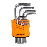 Набор ключей имбусовых Т10-Т50 Вихрь 73/6/5/12